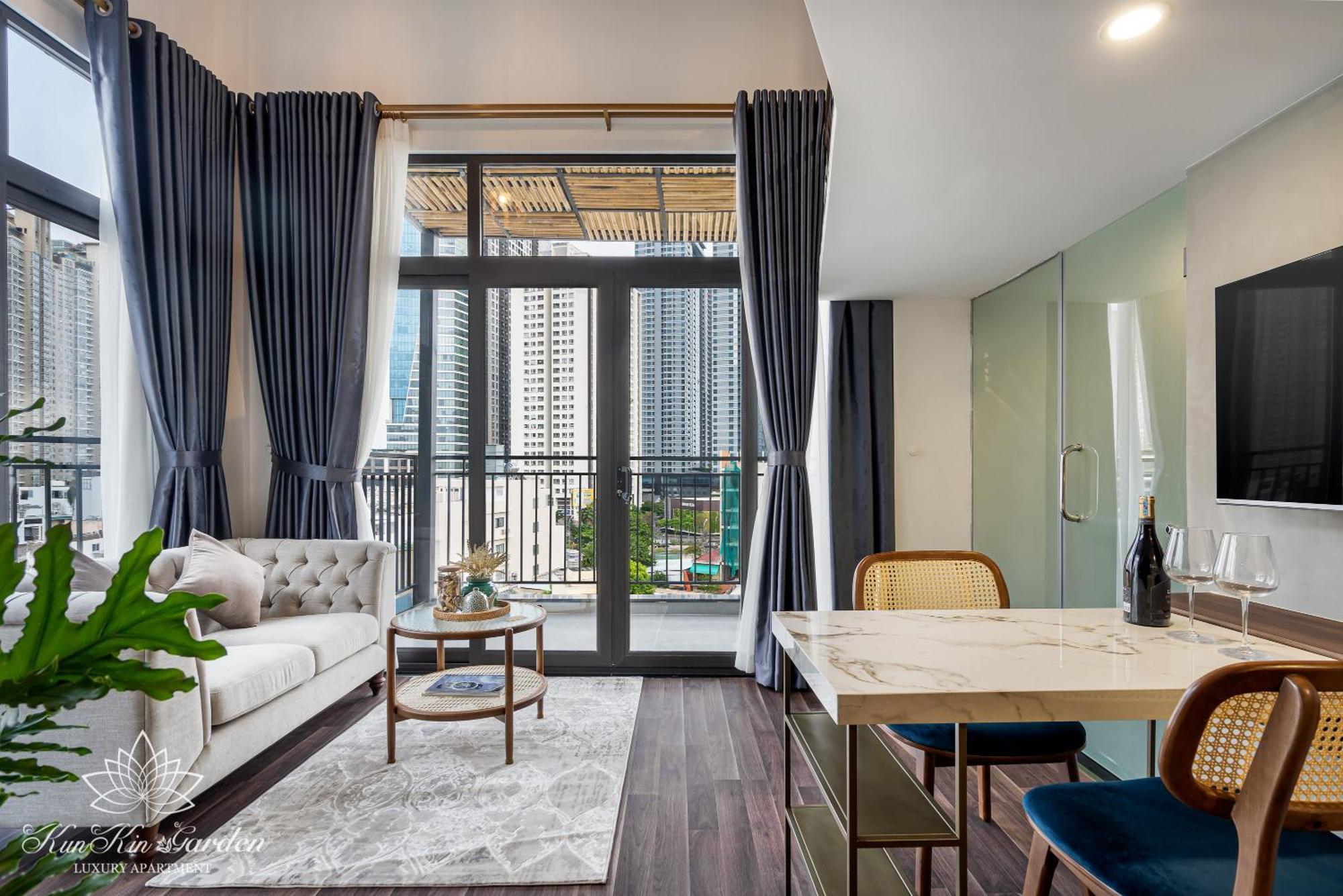 Kunkin Garden Aparthotel โฮจิมินห์ซิตี้ ภายนอก รูปภาพ